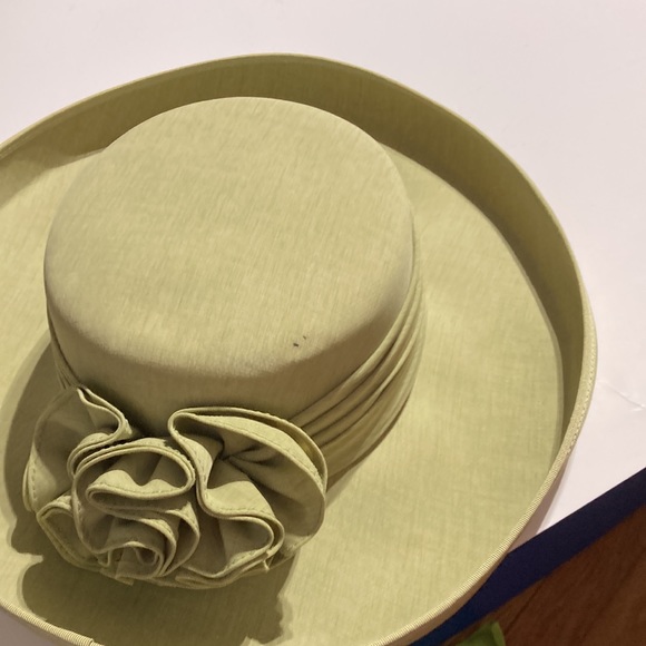 Vintage Jacques Vert Light Green Hat - Picture 7 of 7